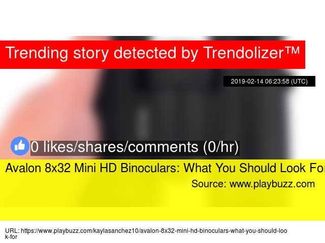 avalon 8x32 mini hd binoculars